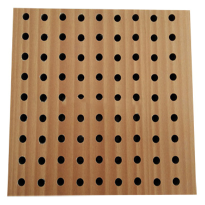 穿孔吸音(yīn)闆——孔徑8mm、間(jiān)距16mm*16mm